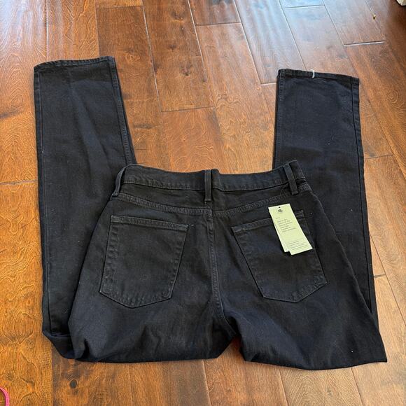 Goodfellow Straight Leg Total Flex Jeans Black Denim Minimalist NEW Mens 32x32 - Picture 6 of 6